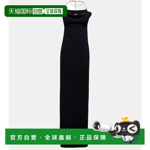 1h可退 香港直邮Bottega Veneta 葆蝶家 女士 链条细节睡裙连衣裙