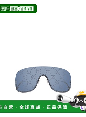 自营Gucci 盾形太阳眼镜 GG1560S古驰正品百搭显脸小高级感