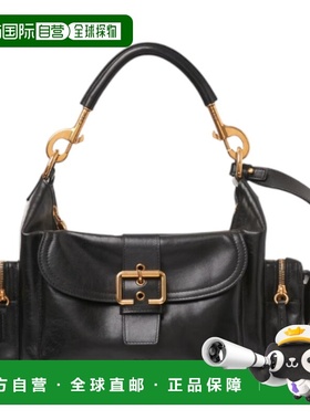 1h可退 香港直邮Chloe 蔻依 女士 黑色皮革包包 CCHC24AS533N8300