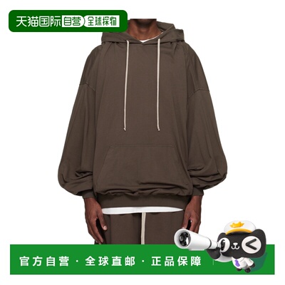 1h可退 香港直邮Rick Owens Drkshdw Temple Hun 长袖连帽衫 DU01