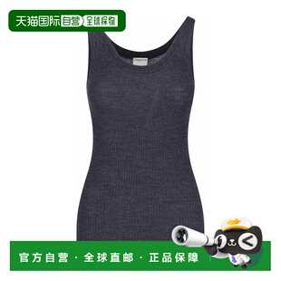 香港直邮CALVIN KLEIN 女士T恤 LV0VY00620PI0 AW2025 灰色背心