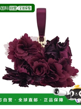 香港直邮Salvatore Ferragamo 花卉细节迷你手包 220998菲拉格慕