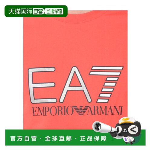 1h可退 香港直邮EA7 EMPORIO ARMANI 男士T恤 3HPM22PJ05ZRED SS2