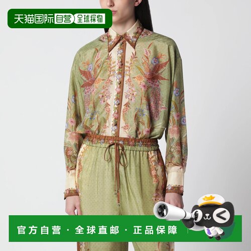 香港直邮ZIMMERMANN 女士衬衫 8686TSS262SIKS AW【付后1h可退】