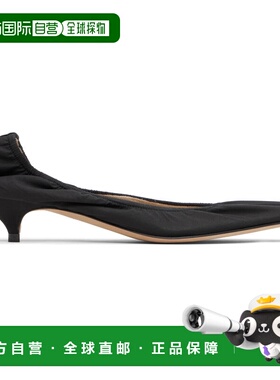 1h可退 香港直邮The Row 女士 黑色 Liisa 低跟鞋 F1542W2567BLKB