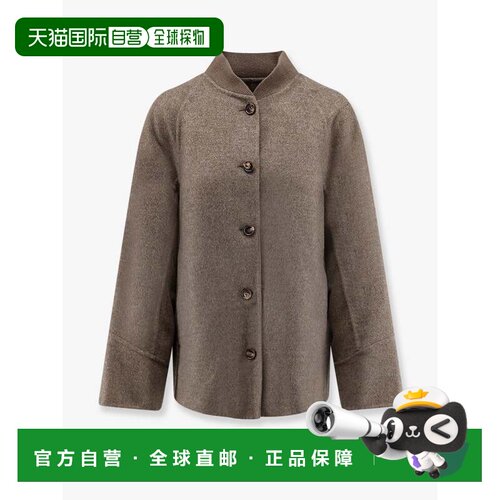 香港直邮Loro Piana 诺悠翩雅 女士 Dexton 羊绒大衣 FRW0479