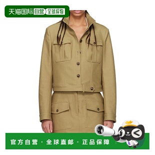 Collar Stand Cropped Safari CS1267FAX1 香港直邮Tom 夹克 Ford