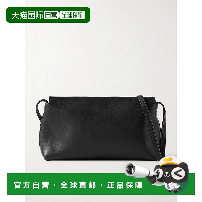 1h可退 香港直邮The Row 女士 Rene 皮革肩包 W1859L648 brown棕