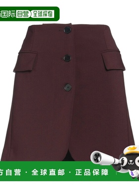 1h可退 香港直邮Lanvin 朗雯 女士 迷你半身裙 red红色 舒适时尚