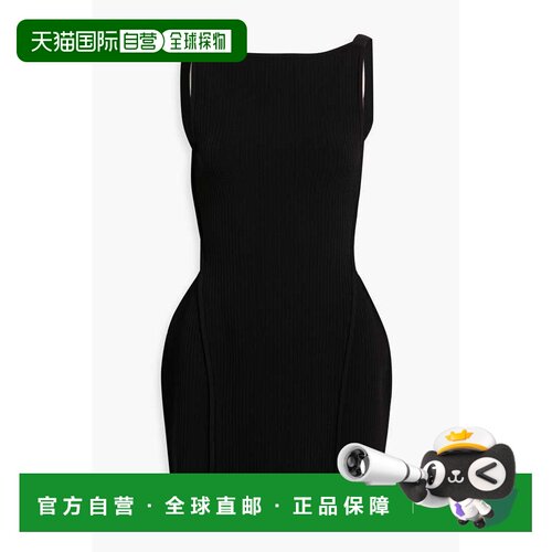 香港直邮Sportmax 斯宝麦斯 女士 Monviso 罗纹针织迷你连衣裙 23