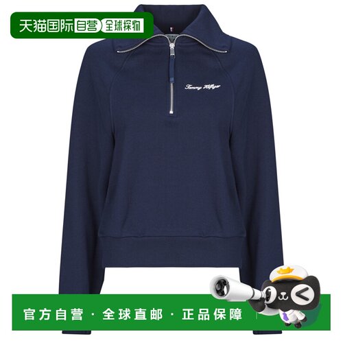 欧洲直邮TOMMY HILFIGER  女衣服 秋冬2025 卫衣 CLASSIC SCRIPT