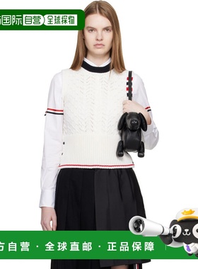 1h可退 香港直邮Thom Browne 汤姆 布朗 女士 白色 Cable Pointel