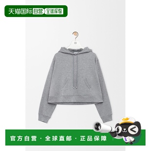 自营1h可退 女士杂灰色莱赛尔纤维A字廓形连 欧洲直邮Loewe罗意威