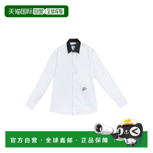 香港直邮KARL LAGERFELD 男士衬衫 KM60511655260【付后1h可退】