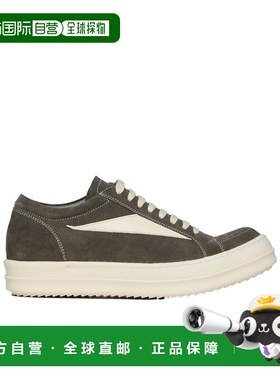 1h可退 香港直邮Rick Owens 系带低帮休闲鞋 RU01F2897LVSLCO