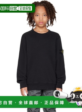 1h可退 香港直邮Stone Island 石头岛 女童 黑色 61320 儿童套头