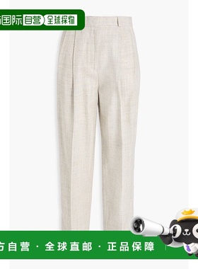 1h可退 香港直邮toteme 女士 帆布锥形长裤 234WRB847FB0109031OA