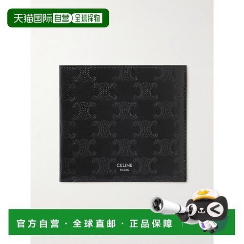 香港直邮Celine 思琳 男士 双折钱包 10B653FQB black黑色 舒适时