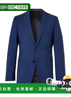1h可退 香港直邮BOSS 波士 男士 西装外套 blue蓝色 舒适时尚