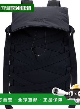 1h可退 香港直邮Y-3 男士 黑色束扣双肩包 JV9722 black黑色 舒适