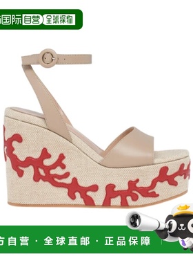 香港直邮Gianvito Rossi MALIA 坡跟凉鞋 G3265060RIC