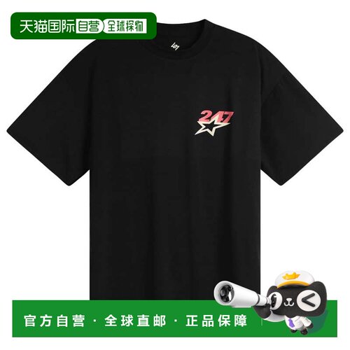 香港直邮Represent 男士 Team 247 星星印花宽松款T恤 247M100141