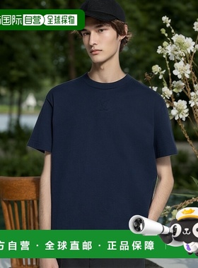 自营Louis Vuitton Tee-shirt embosse 男士T恤新款