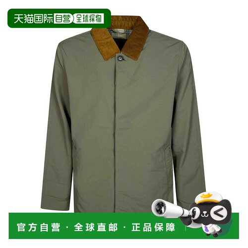 香港直邮Barbour 男士短裤 MSP0186OL39 SS2026 绿色 Short Rokig