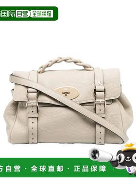 香港直邮Mulberry Alexa 女款手提包米白色单肩包时尚 HH6746736