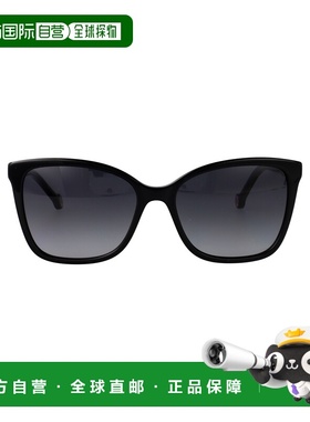 1h可退 香港直邮CAROLINA HERRERA 女士 黑色醋纤太阳眼镜 HER027