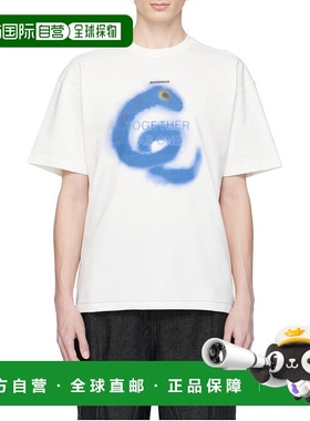 香港直邮Ader Error 圆领短袖T恤 BO01SSTS0107OW