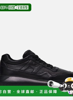 欧洲直邮Hogan Interactive&sup3;黑色运动鞋男鞋