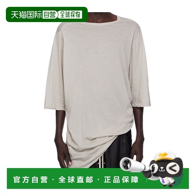 香港直邮Rick Owens 圆领短袖T 恤 RU02E1274UC