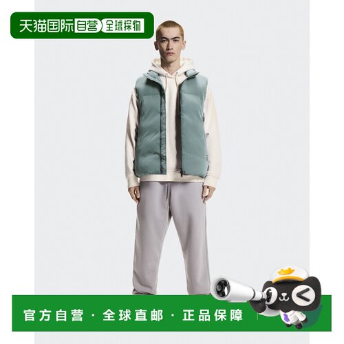 自营欧洲直邮On昂跑 All-Day男士青绿色聚酰胺羽绒马甲户外
