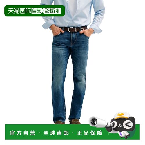 香港直邮guess 男士 休闲裤牛仔裤直筒裤