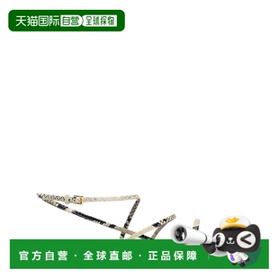 舒适时尚 1h可退 Loop蟒蛇纹印花平底凉鞋 女士 香港直邮KHAITE