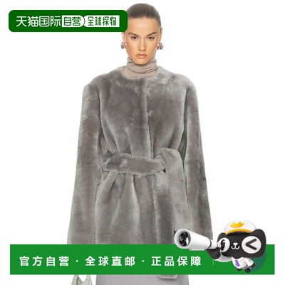 1h可退 香港直邮toteme 女士 长毛绒毛羊皮夹克 254WRO0236LE0165