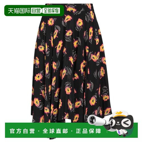 香港直邮Etro 艾特罗 女士 中长半身裙 black黑色 舒适时尚