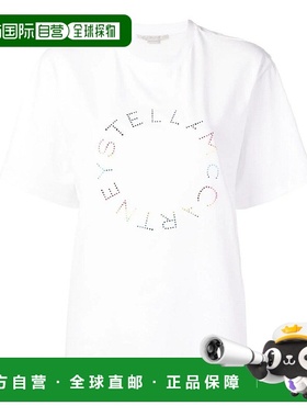 香港直邮Stella McCartney 彩虹logo短袖女装T恤 511240SMW22