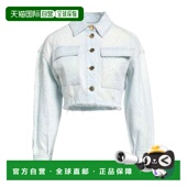 舒适时尚 香港直邮Pinko 牛仔布夹克 blue蓝色 品高 女士