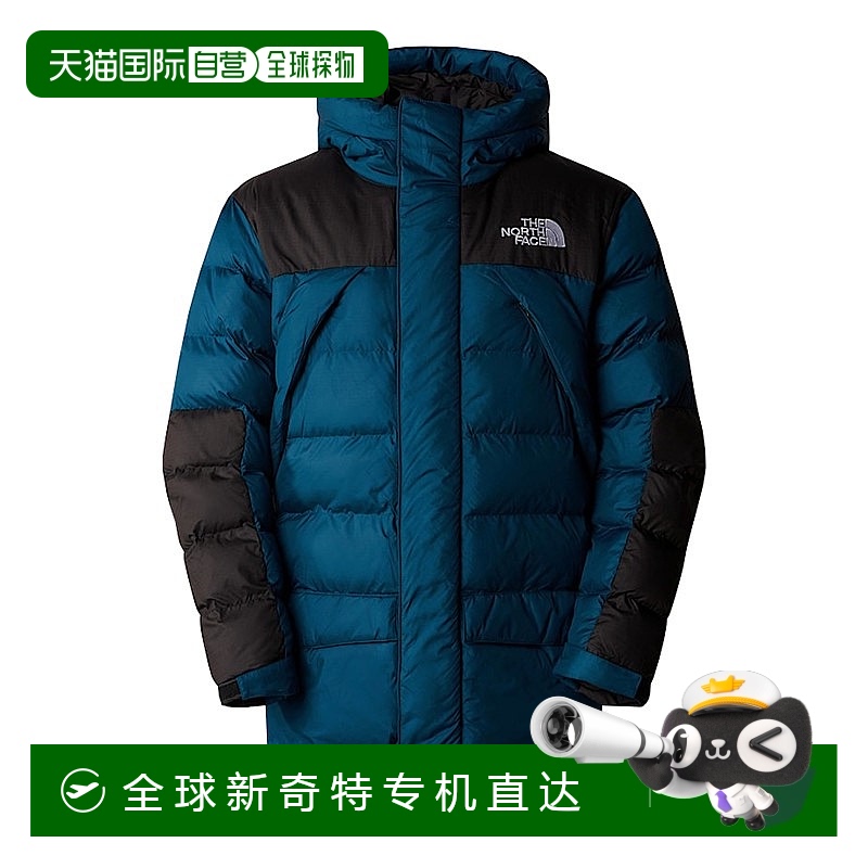 The North Face/北面24新款 男士深蓝色涤纶前胸口袋羽绒羽绒服