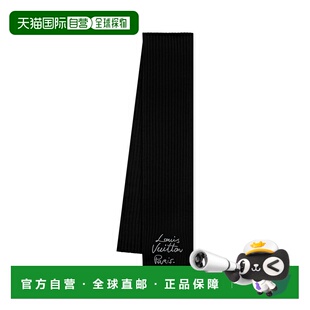 自营1h可退 Script系列女士黑色马海毛手写体 欧洲直邮LV路易威登
