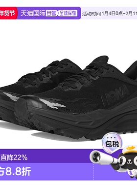 1h可退 香港直邮Hoka One One 男士 Stinson 7 跑鞋 black黑色 舒