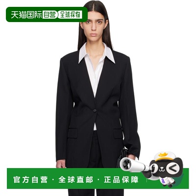 香港直邮toteme 女士 黑色 Slouch 西装外套 261WRZ0064FB0551