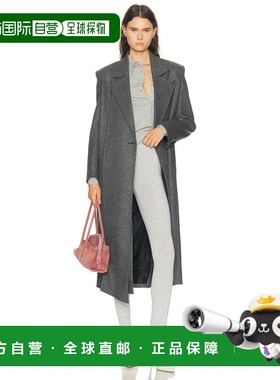 1h可退 香港直邮The Attico 女士 长款大衣 260WCC00087 grey灰色