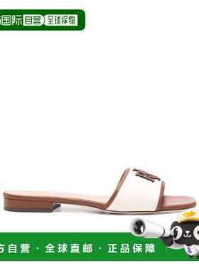 1h可退 香港直邮Ralph Lauren 方头拖鞋 802P04395