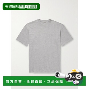 1h可退 香港直邮AURALEE 男士 棉针织T恤 A00T01ST53338202