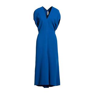 贝克汉姆 香港直邮VICTORIA BECKHAM 维多利亚 中长连衣裙 女士