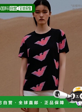 香港直邮Emporio Armani 徽标短袖T恤 3L2T7I2J53Z