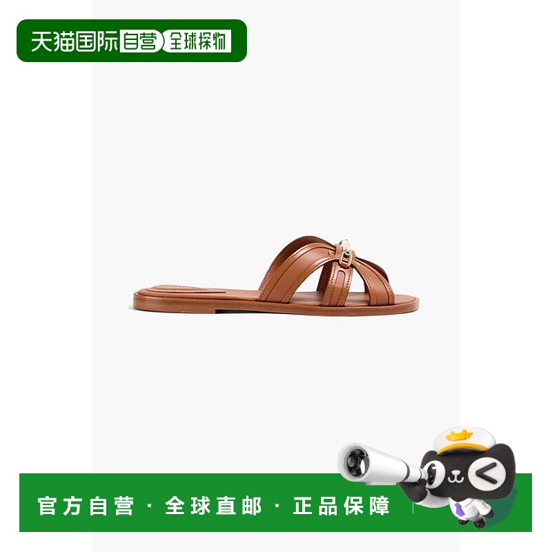 1h可退 香港直邮ZIMMERMANN 女士 精饰皮质凉鞋 5099R24AV